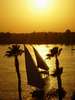 Zwei Boote auf dem Nil. 2001